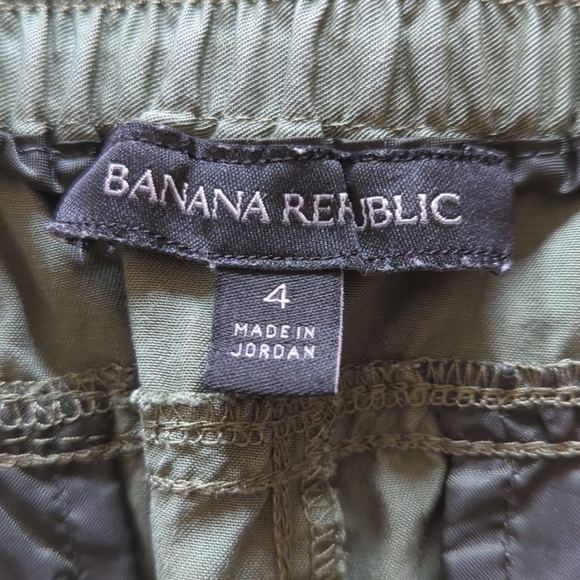 Women's army green Banana Republic drapey joggers size 4 - Picture 3 of 15